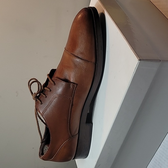Cole Haan British tan cap toe leather oxfords size 12M main image 5